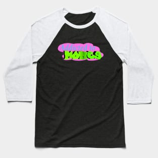 Addicted to Money Baseball T-Shirt